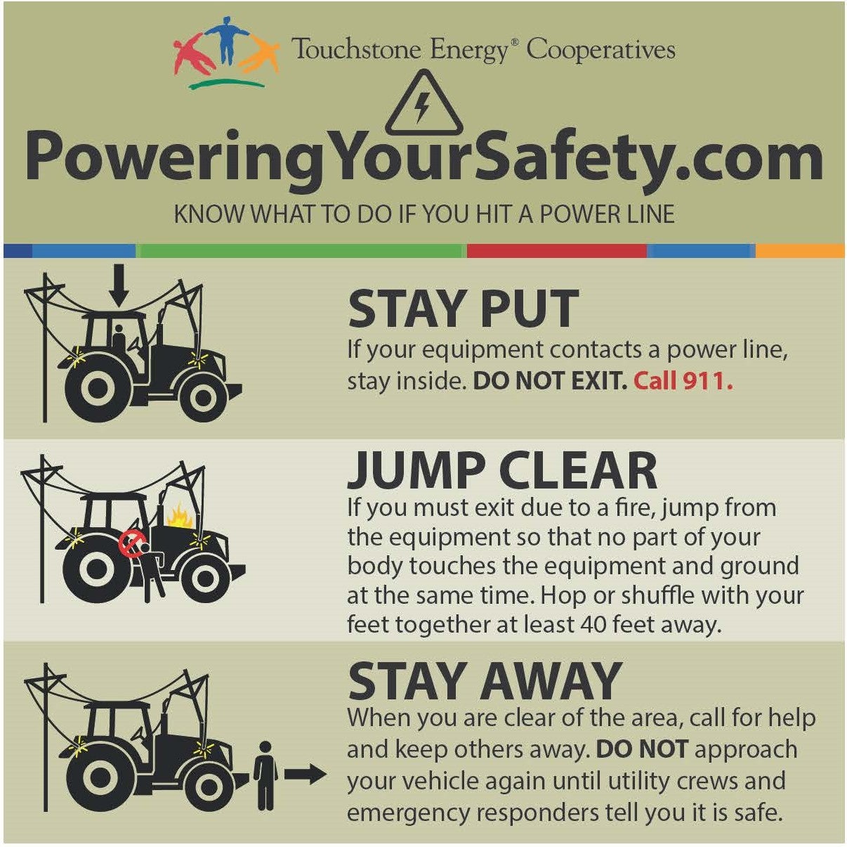 Tall Equipment Safety LaneScott Electric Cooperative